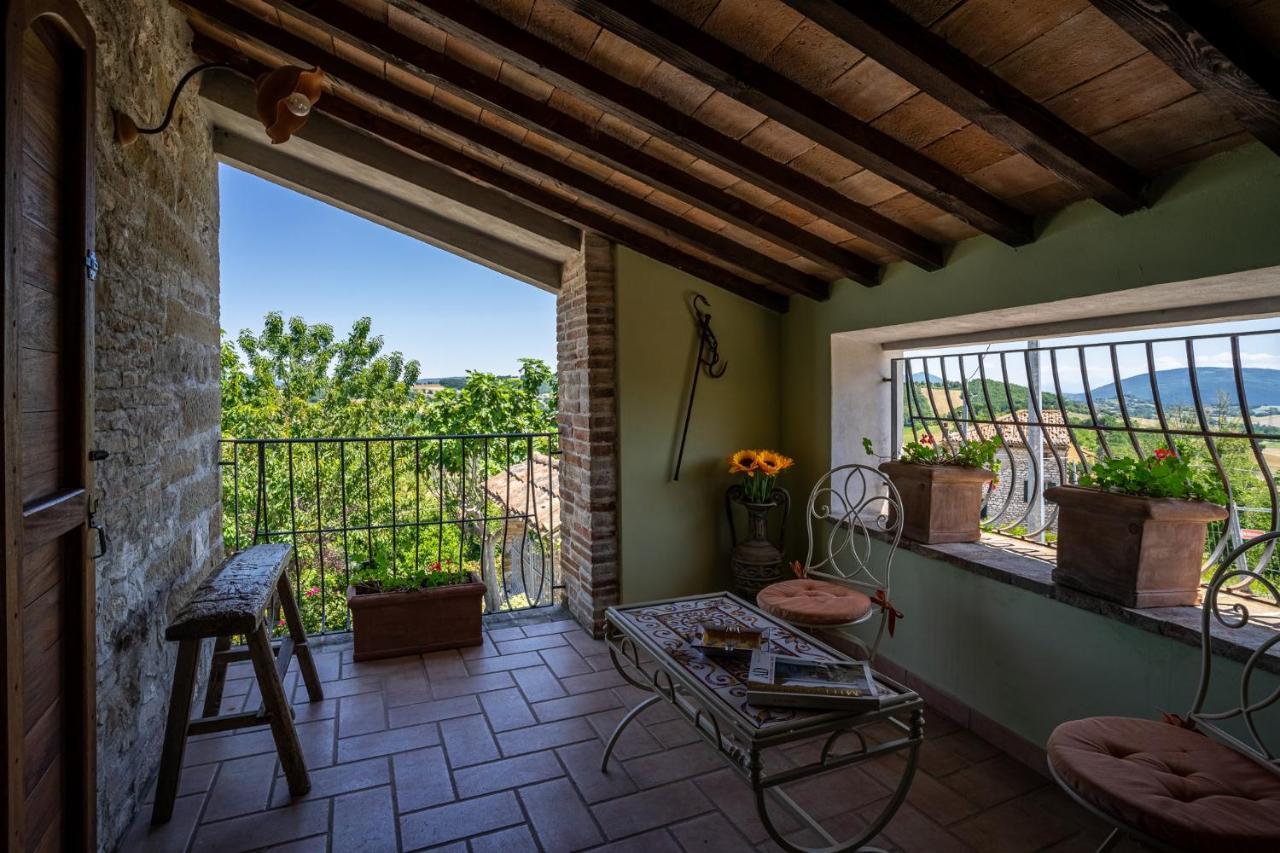 Villa Rustica Le Piagge Sassoferrato Bagian luar foto